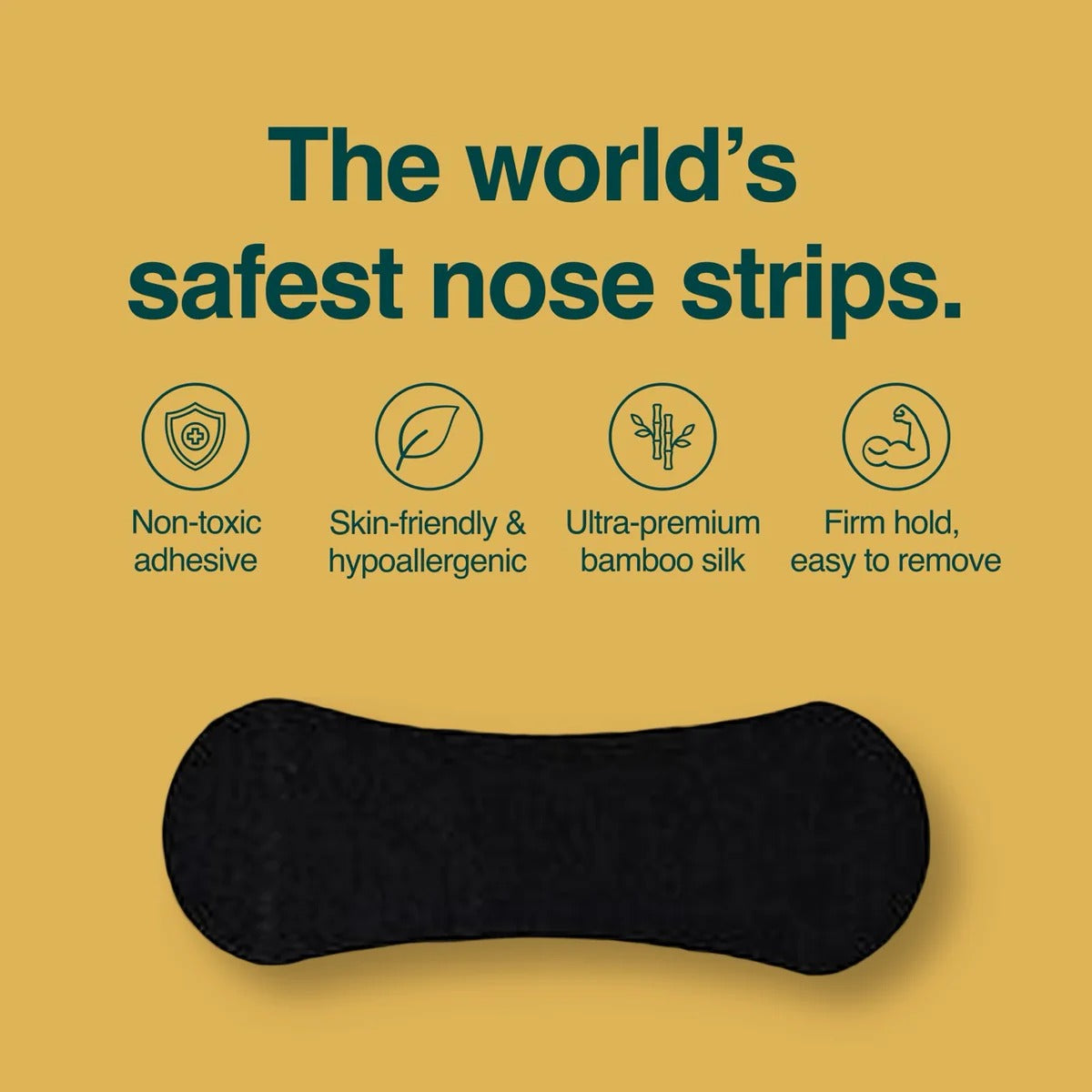 Organic Bamboo Nose Strips