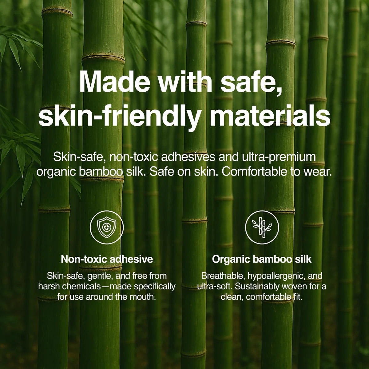 Organic Bamboo Nose Strips